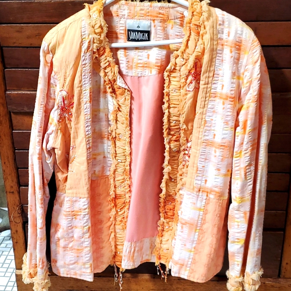Beautiful blazer with beading